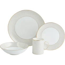 Gio Gold Dinnerware 4PCS