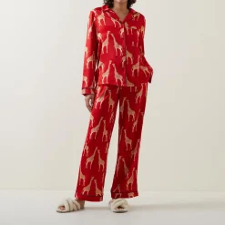 Giraffe Satin Pyjama Set