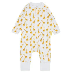 Outlet BABYBOO Giraffes Organic Cotton ZippyBoo Suit