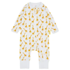 Giraffes Organic Cotton ZippyBoo Suit