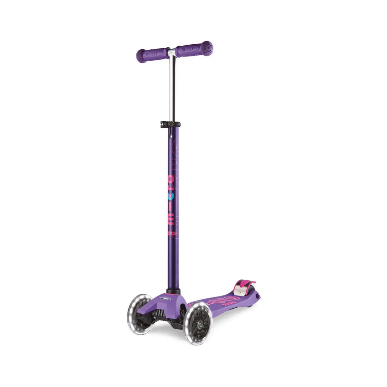 Girls Maxi Micro LED Deluxe Scooter