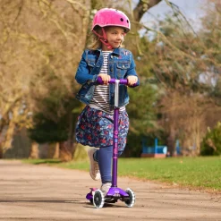Girls Maxi Micro LED Deluxe Scooter