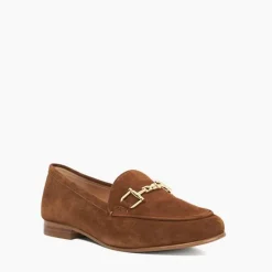 Discount DUNE LONDON Glair Suede Snaffle Trim Loafers