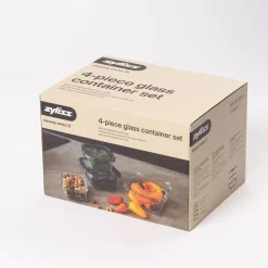 Online ZYLISS Glass Containers Set of Four