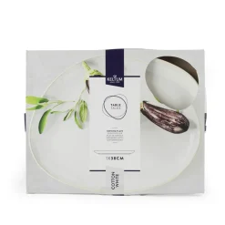 Glazed Stoneware Dinner Plate