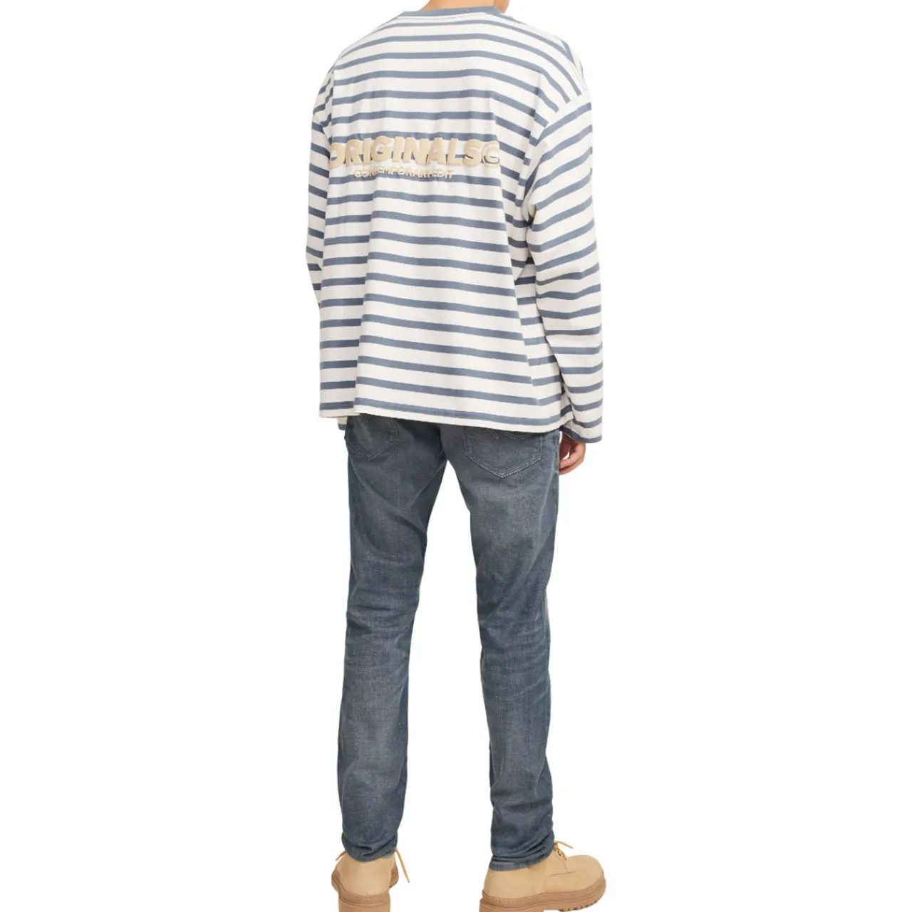 Fashion JACK & JONES Glenn Mid-Rise Slim Leg Jeans