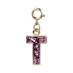 Glitter T Charm