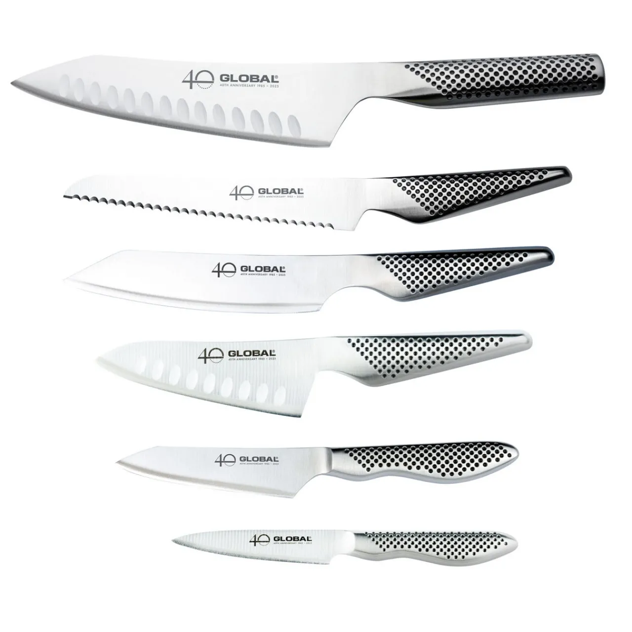 Online GRUNWERG Global 40th Anniversary Knife Block Seven-Piece Set