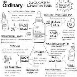 New THE ORDINARY Glycolic Acid 7% Toning Solution