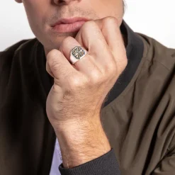 Gold Plated Compass Ring