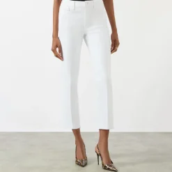 Sale GOOD AMERICAN Good Raw Hem High-Rise Straight Leg Jeans