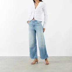 Good Skate Wide Cropped Jeans
