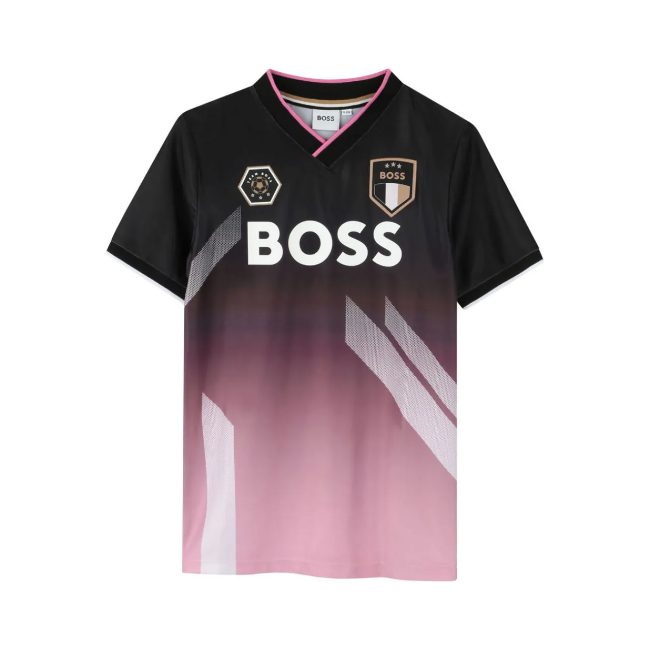 Outlet BOSS KIDS Gradient Logo Badge T-Shirt