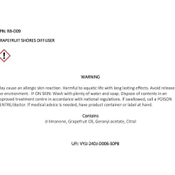 Grapefruit Shores Luxury Diffuser