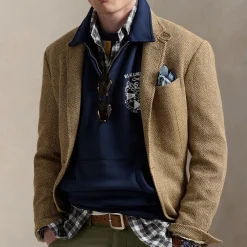 Hot POLO RALPH LAUREN Graphic Quarter-Zip Fleece Sweatshirt