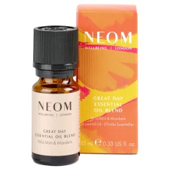New NEOM WELLBEING Great Day Essential Oil Blend 30ml