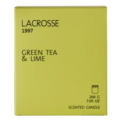 Green Tea & Lime Scented Candle 200g
