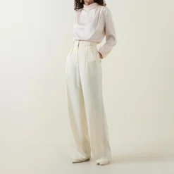 Best CAROLINE KILKENNY Gwyneth Blouson-Sleeve Blouse