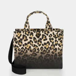Hadlee Leopard Medium Tote Bag