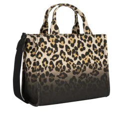Hadlee Leopard Medium Tote Bag