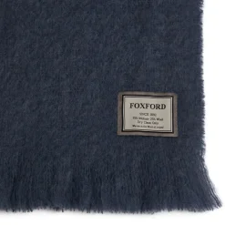 Hot FOXFORD Hague Blue Throw