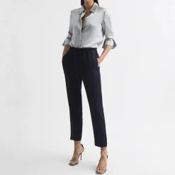 Discount REISS Hailey Pull On Tapered Trousers