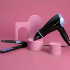 Hairdryer and Straightener Pack Black