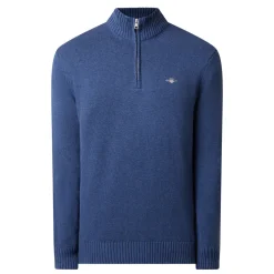 Half-Zip Logo Sweater