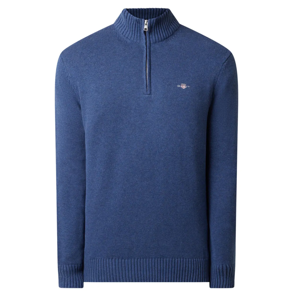 Half-Zip Logo Sweater