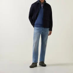 Half-Zip Logo Sweater