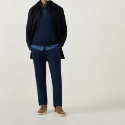 Hot PS PAUL SMITH Half-Zip Zebra Sweater