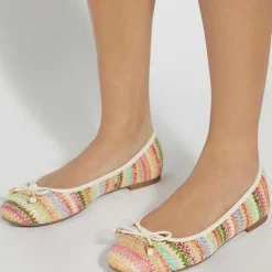 Hallo Charm-Detail Ballet Flats