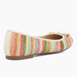 Hallo Charm-Detail Ballet Flats