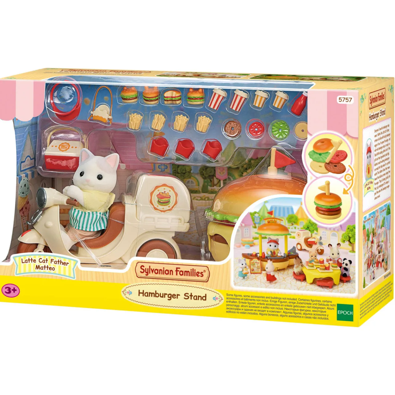 Outlet FAO SCHWARZ Hamburger Stand Playset