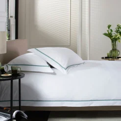 Best THE LYNDON COMPANY Hampstead Duvet Set Green