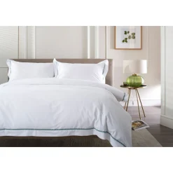 Best THE LYNDON COMPANY Hampstead Duvet Set Green