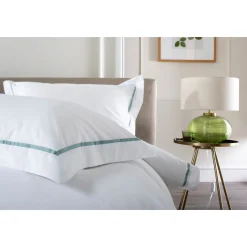 Best THE LYNDON COMPANY Hampstead Duvet Set Green