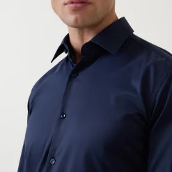 New BOSS Hank Performance Single Cuff Shirt