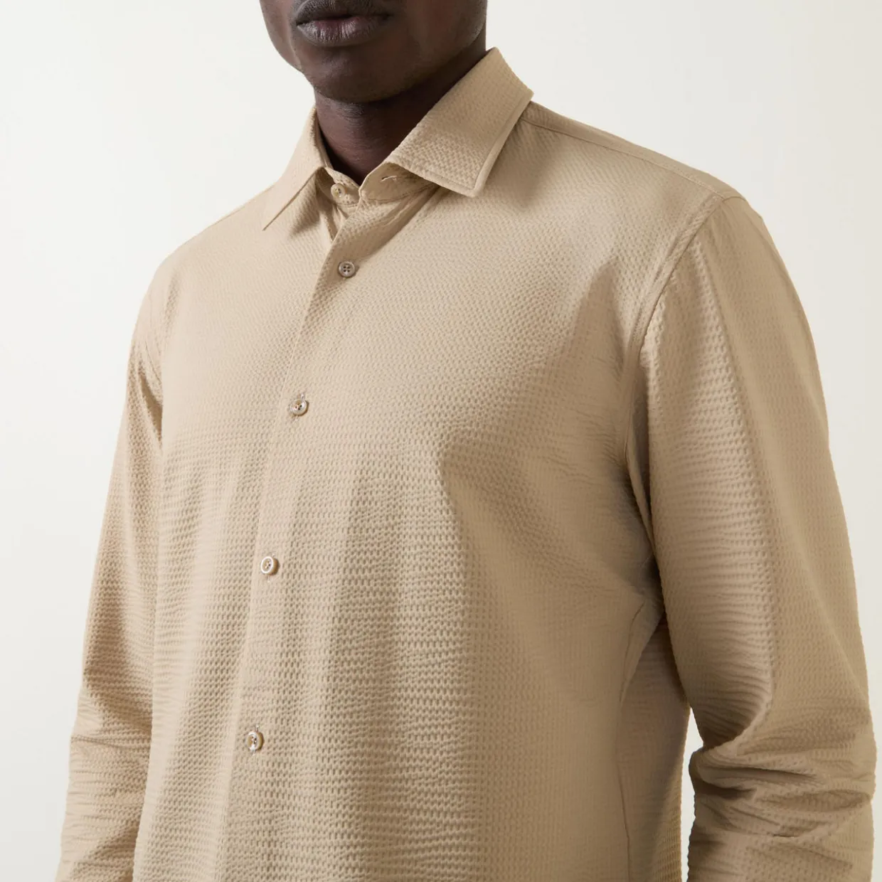 Hank Seersucker Shirt