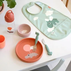 Best DONE BY DEER Happy Clouds Bib Green