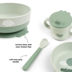 Happy Clouds Foodie First Meal Three-Piece Set