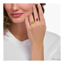 Fashion THOMAS SABO Haribo Red Goldbear Ring