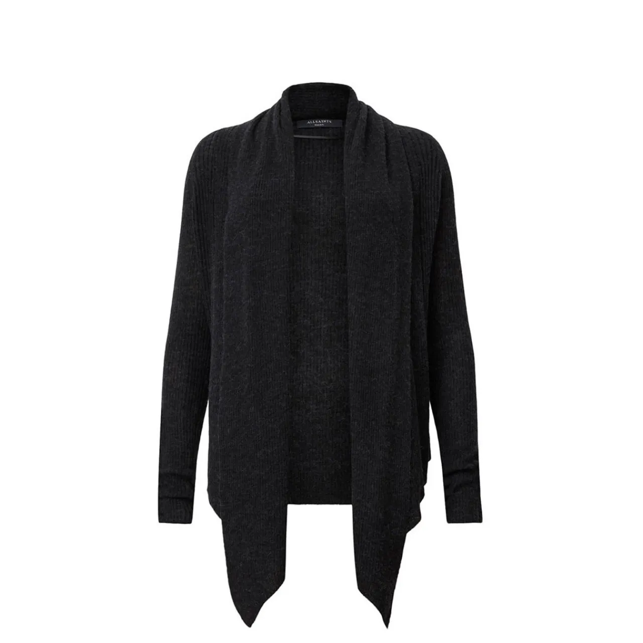 New ALLSAINTS Harper Draped Open-Front Cardigan