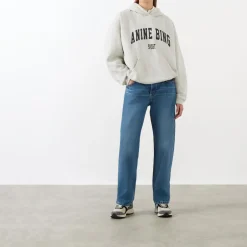 Harvey Logo Oversized Hoodie