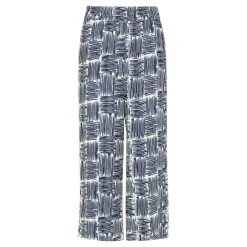 Hatch Squares Cropped Trousers
