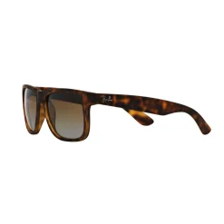 Havana Justin Rectangle Sunglasses Brown