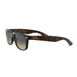 Havana New Wayfarer Green Lens Sunglasses Brown