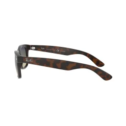 Havana New Wayfarer Green Lens Sunglasses Brown