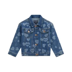 Heart Logo Denim Jacket