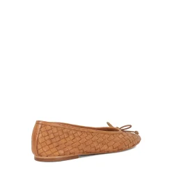 Fashion DUNE LONDON Heat Woven Bow Ballet Flats